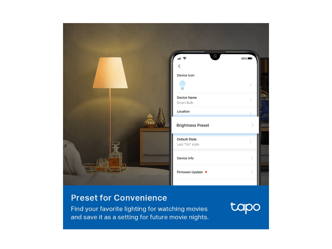 TP-Link Tapo L510E Smart Wi-Fi Light Dimmable Bulb in Qatar TP-Link Tapo L510E Smart Wi-Fi Light Dimmable Bulb in Qatar
